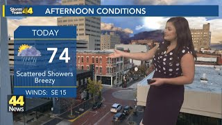 Tracking scattered showers Friday