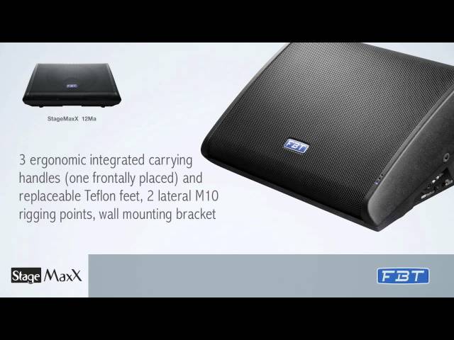 Активний сценічний монітор FBT StageMaxX 12 MA W