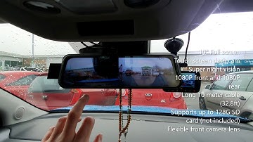 Jansite T30 - Dual dash camera & Digital Mirror