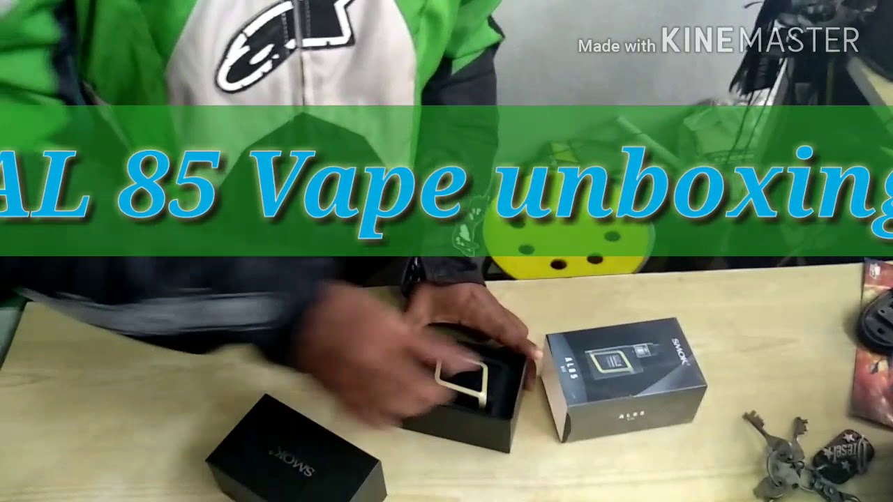 Vape AL85 unboxing with vapeup up Nepal