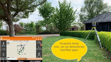 How to - Using GeoMax Zoom70 GeoTRAil GNSS prism search