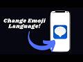 How to Set Emoji Search Language on Mood App (Step-by-Step Guide) #MoodApp #EmojiSearch