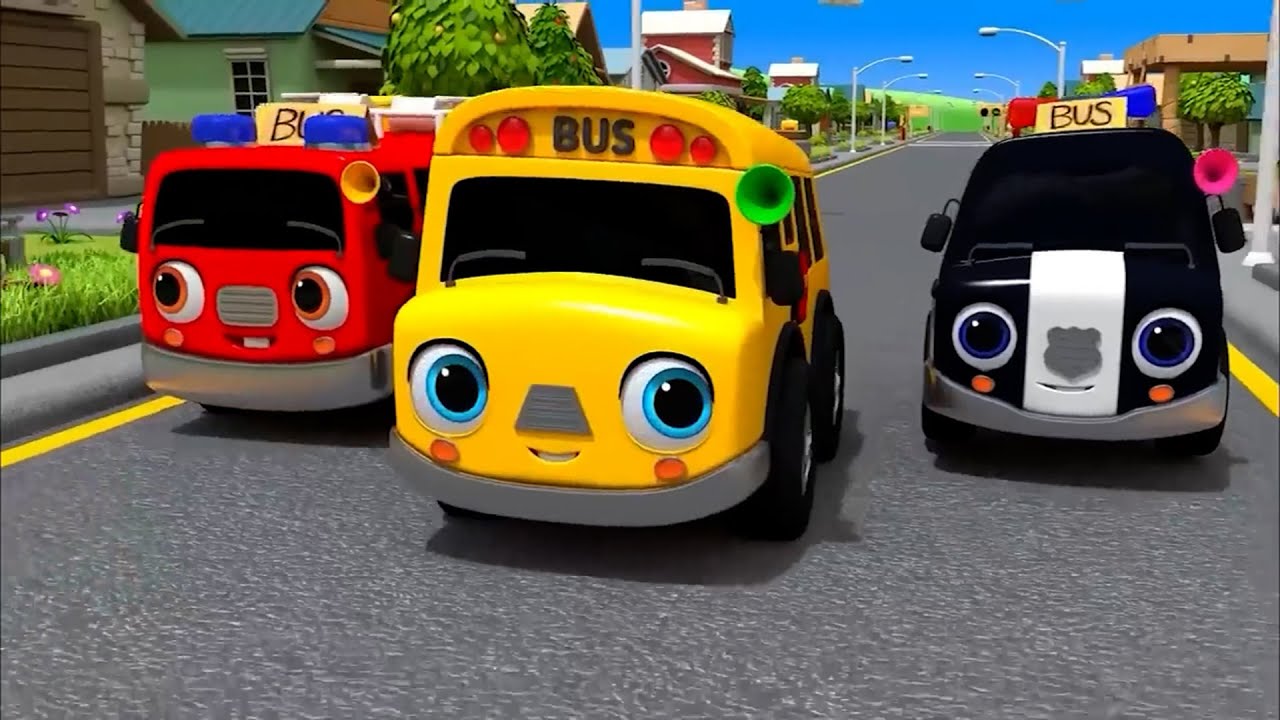 Wheels on the Bus   Baby songs   Nursery Rhymes  Kids Songs