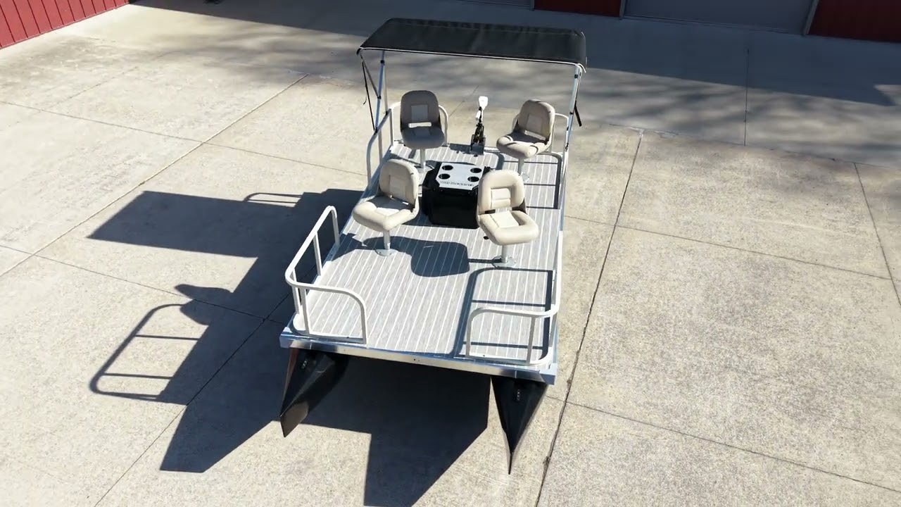 Tigershark mini pontoon