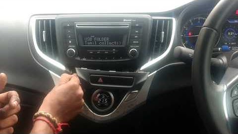 New baleno music system removal