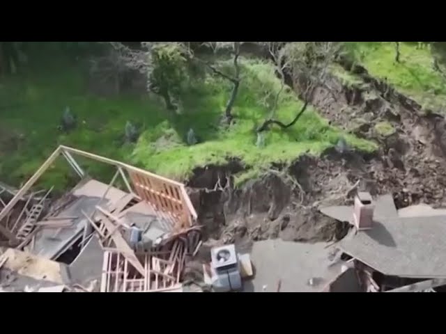 Video Homes Bulldozed By Massive Ca Landslide