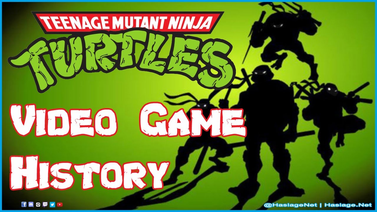 RADICAL! Teenage Mutant Ninja Turtles Video Game History | HNE Games ...