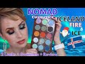 NOMAD Cosmetics ICELAND FIRE & ICE Palette | 2 Looks + Review | Steff's Beauty Stash