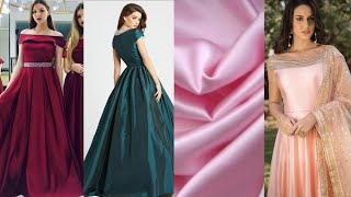 Stitch your own satin gown from satin fabric ideas - satin gown designs to glam up this party season screenshot 5