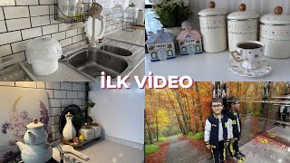 Merhaba YouTube! 🏠 | İlk Vlog: Mutfak Temizliği