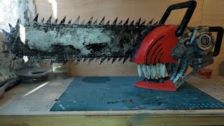 how I made my chainsawman helmet