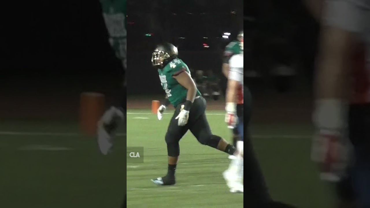 WATCH: HS Player Gets Rocked and Holds On LIKE A SAVAGE