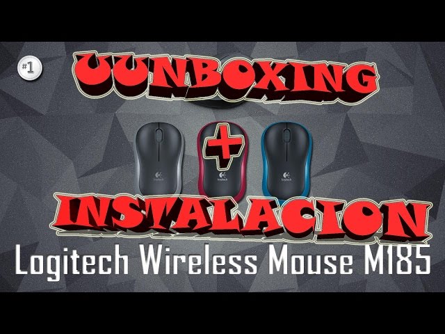 UNBOXING + INSTALACION !! - Logitech m185 - Español