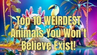 Top 10 WEIRDEST Animals You Won't Believe Exist!