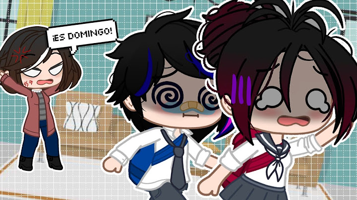 Por qué no nos han despertado para ir al colegio // Valentina Yosai // Meme // Gacha Club