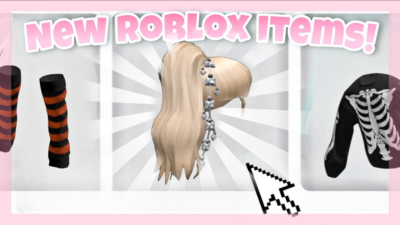 FREE ACCESSORIES! HOW TO GET Karlie Kloss Hair, Messy Blonde Bangs &  Oversized Sweater! (ROBLOX) 