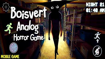 Boisvert: Analog Horror Game Android (Gameplay)