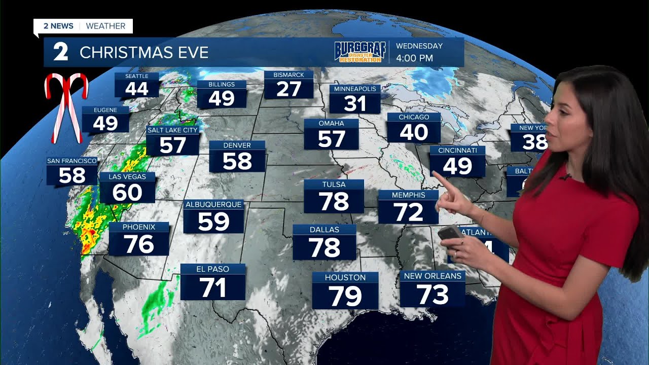 Record Warmth This Holiday Week - YouTube
