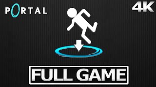 PORTAL Full Gameplay Walkthrough \/ No Commentary【FULL GAME】 4K UHD