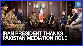 Iranian President Masoud Pezeshkian Thanks Pakistan for Mediating Role in Ongoing war | Dawn News