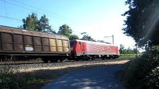 Dbc Br 189 Met Nosta-Shuttle En Koploper Komen Langs Amersfoort Aansluiting