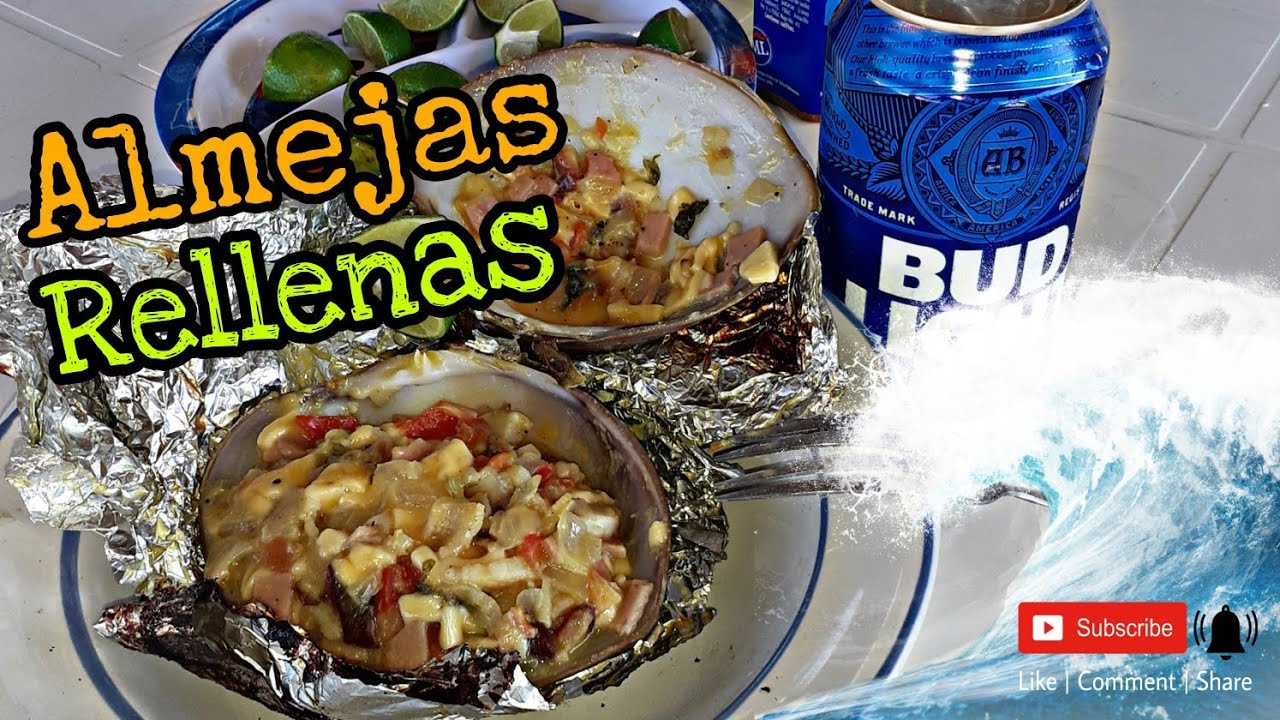 Almejas Rellenas las mejores de b.c.s || #chocolatafresca #Gratinadas # ...