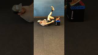 Single Leg Elevated Leg Glute Bridge