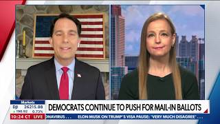 NewsMax TV: Democrats continue to push for mail in ballots