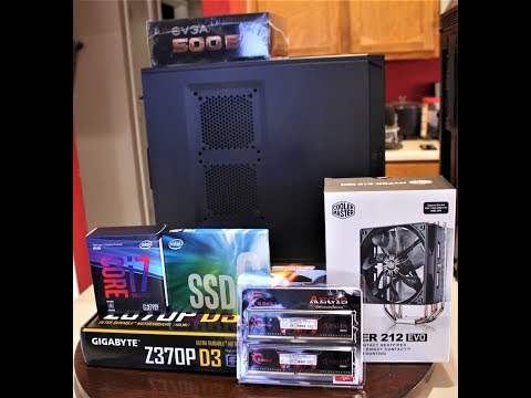 Computer building LIVE! i7-8700k, Gigabyte Z370, Intel 660p