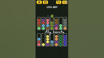 ball sort puzzle level 6837