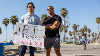 Can You Beat This Nerd at Arm Wrestling in Venice Beach?