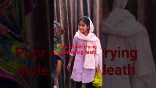 Poor vs rich crying style during death #comedy #funny #short