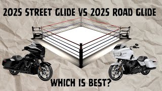 2025 Street Glide vs 2025 Road Glide Which is best?