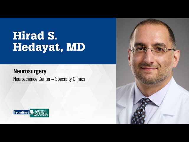 Watch Dr. Hirad Hedayat, neurosurgeon on YouTube.