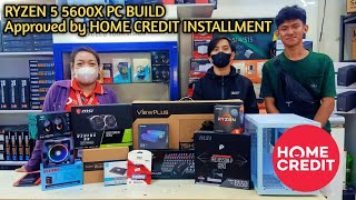 RYZEN 5 5600X MSI B550M 16GB GTX1650 | GAMING PC BUILD Approved by HOE CREDIT INSTALLMENT #amd
