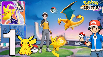 Pokemon Unite - Gameplay Walkthrough Part 1 - Pikachu Gameplay (Android, iOS)