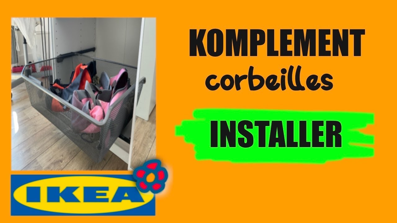 IKEA : Installer la Corbeille Komplement