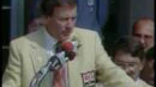 Len Dawson's NFL Hall Of Fame Enshrinement