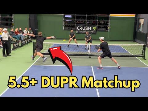 Pickleball Pros Compete For 5 5 DUPR 
