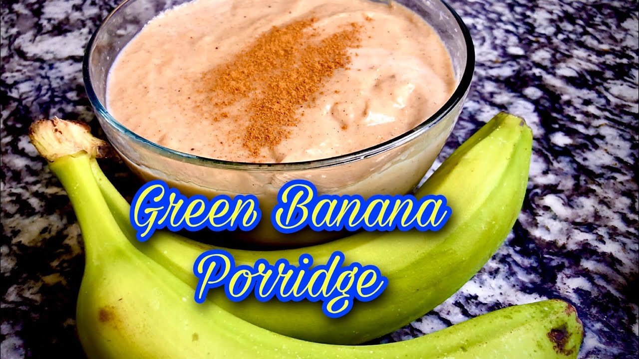 🍌EASY GREEN BANANA PORRIDGE HIGHLY REQUESTED Cooking w/ Ashley YouTube