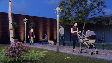 3dsmax Lumion 8 Pro Night Scene (Best Tutorial)