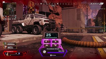 Weapon out while downed - Apex