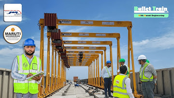 Double Girder EOT Cranes for India’s Bullet Train Project | Maruti Engineering | NHSRCL | IRCON