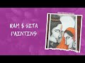 Ram Sita Painting step by step...☺️☺️🖌️🖌️💖💖
