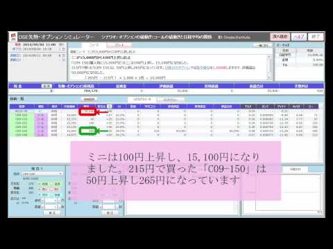 日経平均の値動きとコールの関係