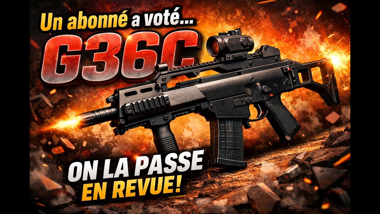 VOUS AVEZ CHOISI ! Je teste le G36C (Review demandée par un abonné)