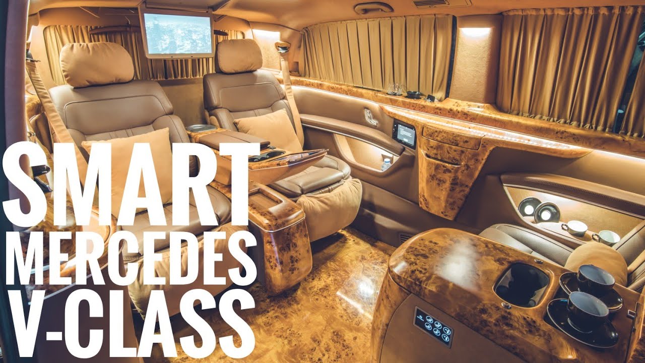 ERTEX Luxury Mercedes V-Class Business Lounge - YouTube