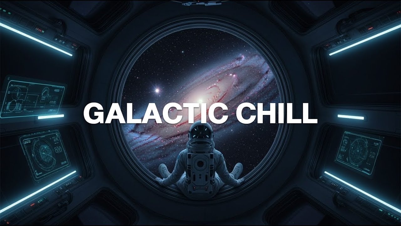 Studying on a Spaceship - 1 Hour of Sci-Fi Lofi & Ambience