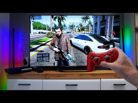 GTA 5 On PS3 Slim Story Mode 65 4K ULED TV 