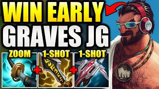 HOW TO DOMINATE THE EARLY GAME WITH GRAVES JUNGLE screenshot 5